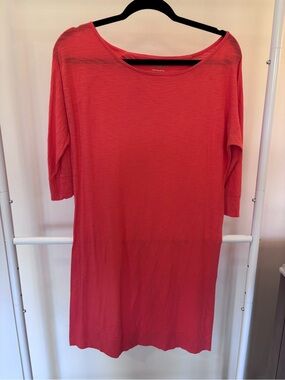 Lilly Pulitzer Coral Boatneck Tunic